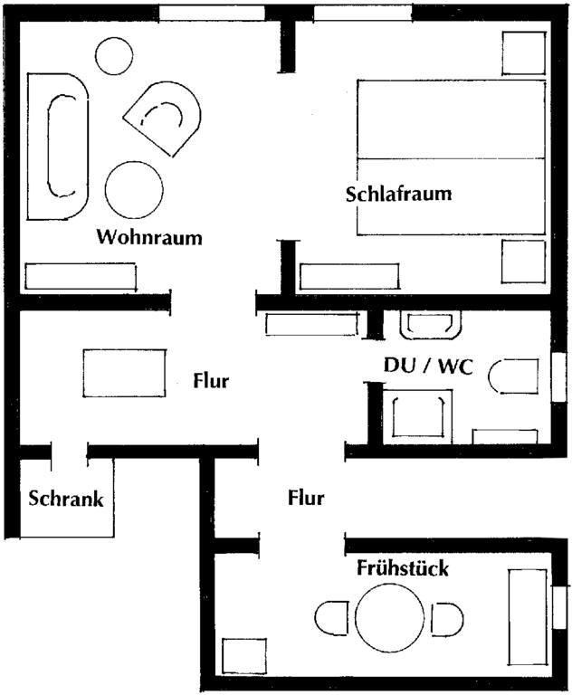 Gaestehaus Am Ahornweg برنكاستيل كويس الغرفة الصورة